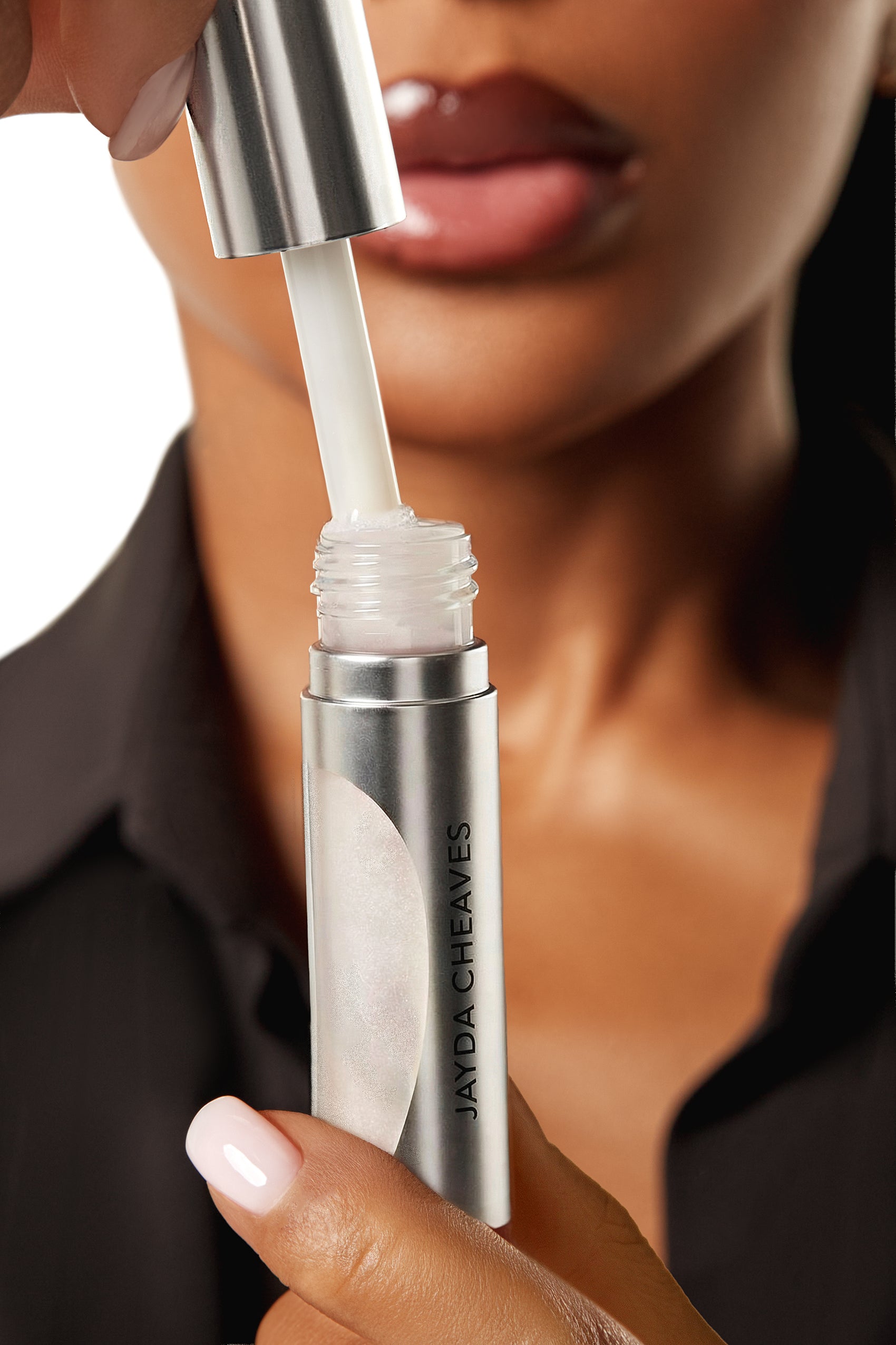 lip oil glimmer (ice)