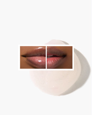 lip oil glimmer (ice)